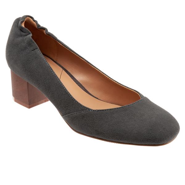 Everly Dark Grey Suede