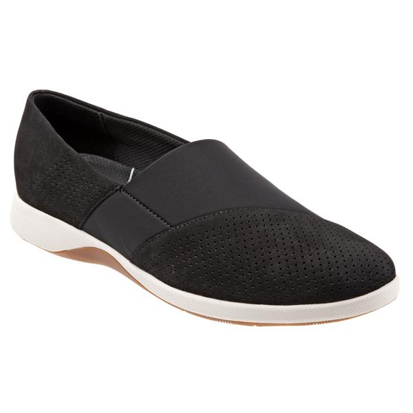 Hana Black Nubuck Perf