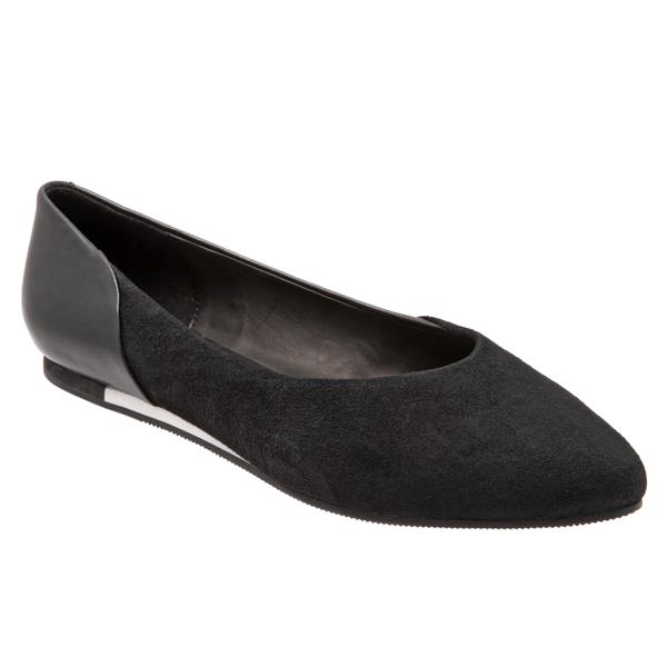 Lea Black Suede