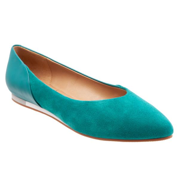 Lea Emerald Green Suede