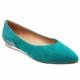 Lea Emerald Green Suede