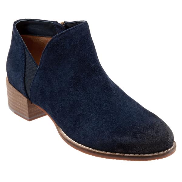 Tegan Navy Suede
